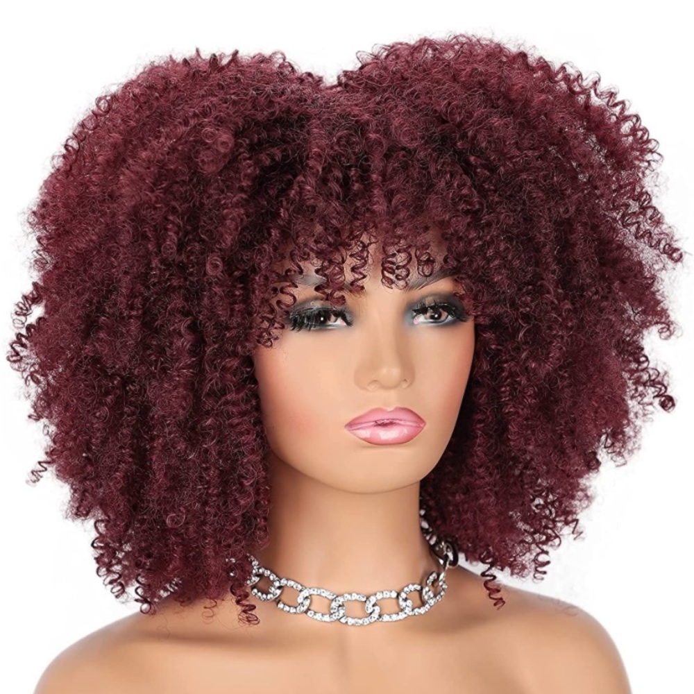 Blond Curly Wig